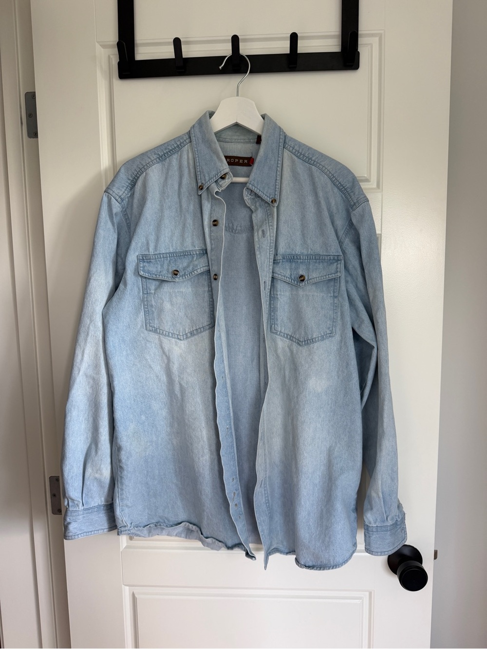 Roper Light Blue Denim Shirt Jacket